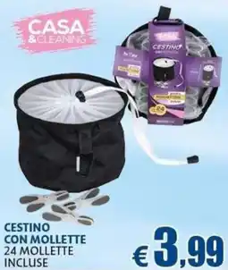Casa & Co Cestino con mollette offerta