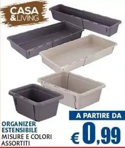 Casa & Co CASA & LIVING Organizer estensibile offerta