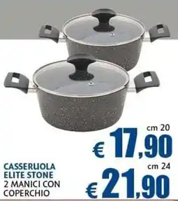 Casa & Co CASSERUOLA ELITE STONE offerta