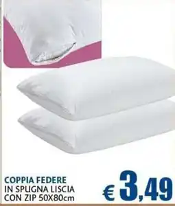 Casa & Co Coppia federe in spugna liscia offerta