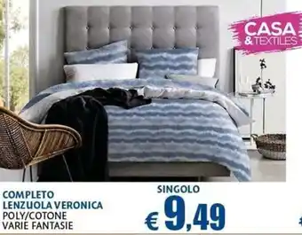 Casa & Co Completo lenzuola Veronica offerta