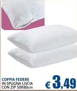 Europlanet Casa Coppia federe in spugna liscia offerta