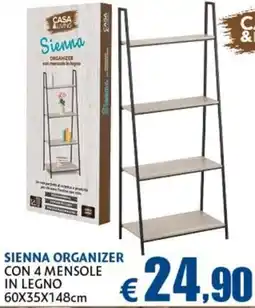 Europlanet Casa CASA & LIVING Sienna Organizer offerta