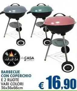 Casa & Co BARBECUE CON COPERCHIO offerta