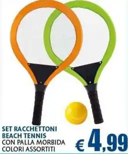 Casa & Co SET RACCHETTONI BEACH TENNIS offerta