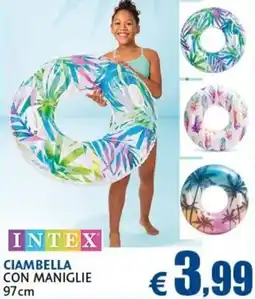 Europlanet Casa CIAMBELLA CON MANIGLIE INTEX offerta