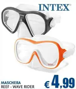 Europlanet Casa INTEX MASCHERA REEF - WAVE RIDER offerta
