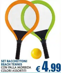 Europlanet Casa Set racchettoni beach tennis offerta
