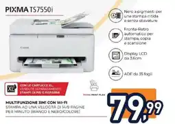 Unieuro PIXMA TS7550i offerta