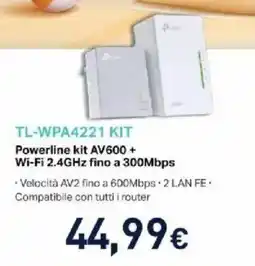 Unieuro TL-WPA4221 KIT offerta