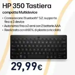 Unieuro HP 350 Tastiera offerta
