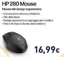 Unieuro HP 280 Mouse offerta