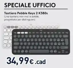 Unieuro Tastiera Pebble Keys 2 K380s offerta