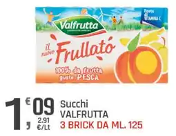 Supermercati Dok Succhi VALFRUTTA offerta