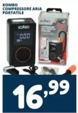 Cossuto KOMBO COMPRESSORE ARIA PORTATILE offerta