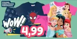 Cossuto PIGIAMA BIMBA/BIMBO PERSONAGGI offerta