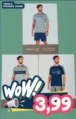 Cossuto TWIN-G Pigiama Uomo offerta