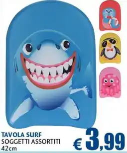 Europlanet Casa TAVOLA SURF Soggetti Assortiti offerta