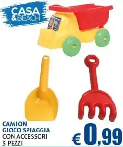 Europlanet Casa CASA & BEACH CAMION GIOCO SPIAGGIA offerta