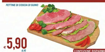 MD Discount Fettine di coscia di suino offerta