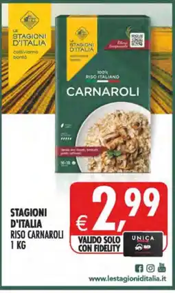Deco Maxistore STAGIONI D'ITALIA RISO CARNAROLI offerta