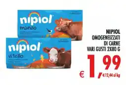Deco Maxistore Nipiol omogeneizzati di carne offerta