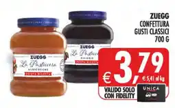 Deco Maxistore ZUEGG Confettura Gusti Classici offerta