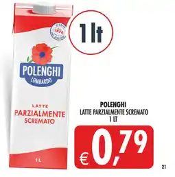 Deco Maxistore POLENGHI LATTE PARZIALMENTE SCREMATO offerta