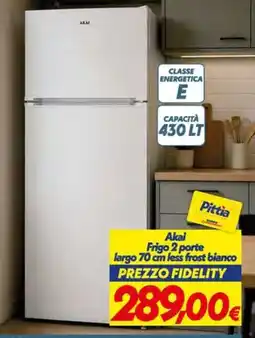 Iper Super Conveniente Akai Frigo 2 porte offerta