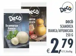 Deco Maxistore DECÒ SCAMORZA BIANCA/AFFUMICATA offerta