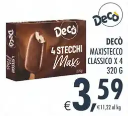 Deco Maxistore Decò Maxistecco Classico offerta