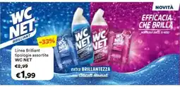 Unes Linea Brilliant tipologie WC NET offerta