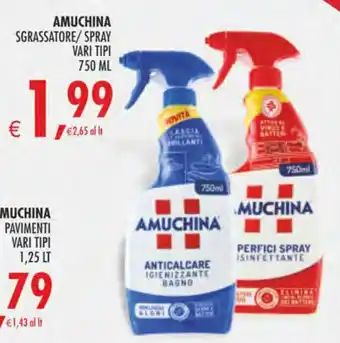 Deco Maxistore AMUCHINA SGRASSATORE/ SPRAY offerta