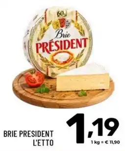 Il Centesimo Brie President offerta