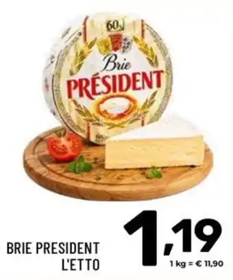 Il Centesimo Brie President offerta