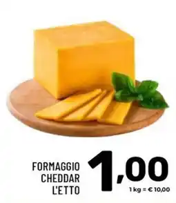 Il Centesimo Formaggio Cheddar offerta
