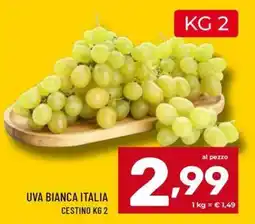 Il Centesimo UVA BIANCA ITALIA offerta