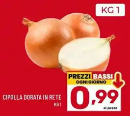 Il Centesimo Cipolla dorata in rete offerta