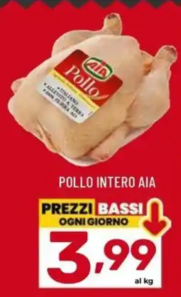 Il Centesimo Pollo intero AIA offerta