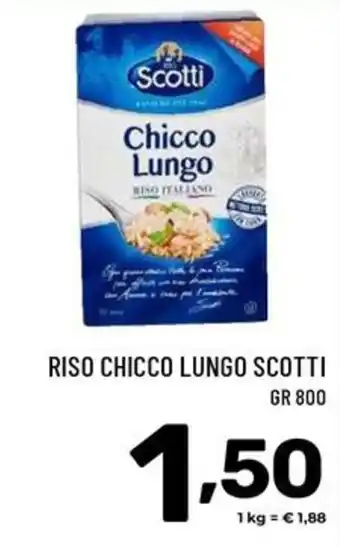 Il Centesimo Riso Chicco Lungo Scotti offerta