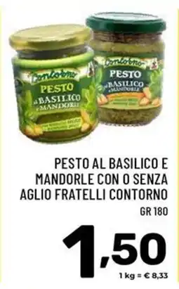 Il Centesimo Pesto al basilico e mandorle Fratelli Contorno offerta