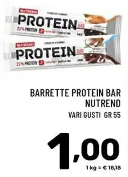 Il Centesimo Barrette Protein Bar Nutrend offerta