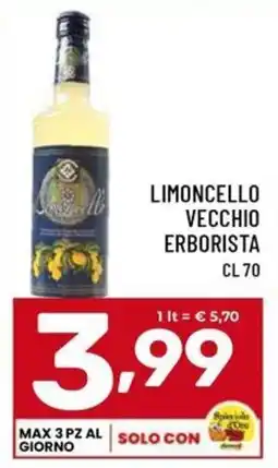 Il Centesimo Limoncello Vecchio Erborista offerta
