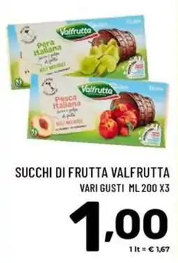 Il Centesimo Succhi di frutta Valfrutta offerta