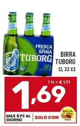 Il Centesimo Birra Tuborg offerta