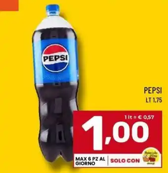 Il Centesimo PEPSI offerta