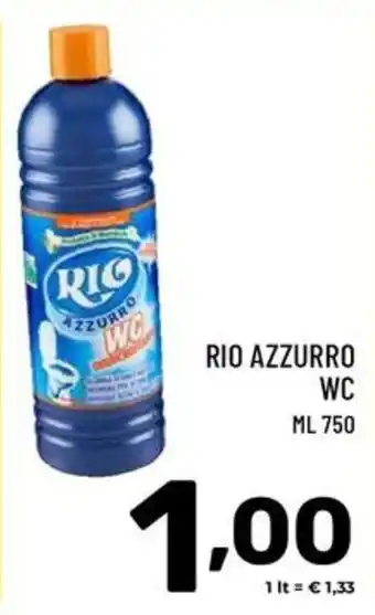 Il Centesimo RIO AZZURRO WC offerta