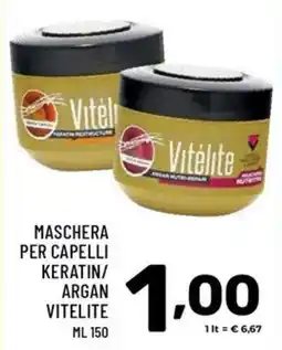 Il Centesimo Maschera per capelli keratin/argan vitelite offerta