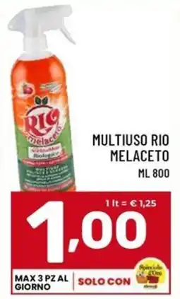 Il Centesimo MULTIUSO RIO MELACETO offerta