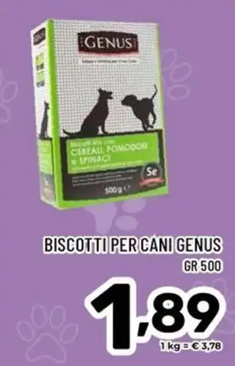 Il Centesimo Biscotti per cani Genus offerta